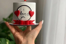 I Love You Mini Cake