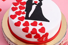 Love Couple Designer Cake
