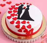 Love Couple Designer Cake