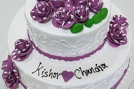 2 Storey Anniversary Cake 3