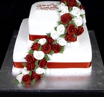 2 Storey Wedding  Cake 1