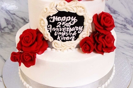 25th Anniversary Cake