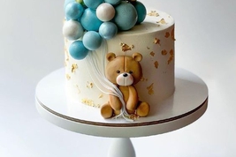 Valentine Teddy Cake