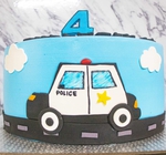 Police Theme Cake