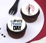 Happy Propose Day Cupcakes