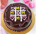 Mom Themed Choco Truffle Cake