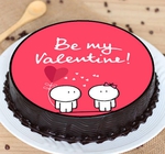 Be My Valentine Poster Cake