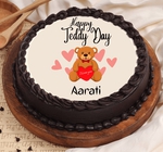 Teddy Day Poster Cake