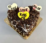 Black Forest Heart Shape Cake