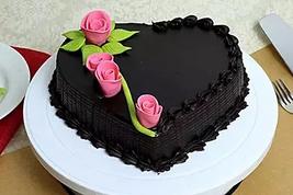 Heart Truffle Cake