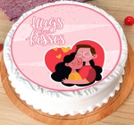 Hugs N Kisses Poster Cake