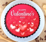Valentine Day Poster Cake