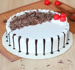 snowy black forest treat