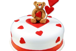 Teddy Love Cake