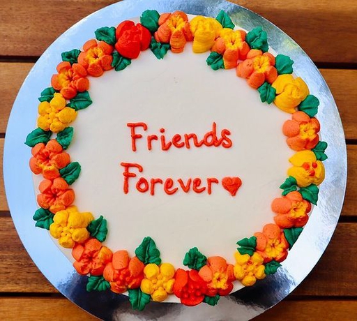 Don't Miss it! Best Friends Forever Theme Cake - YouTube